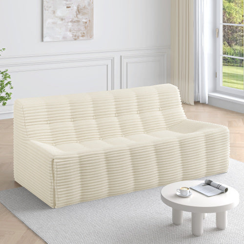 Compression Corduroy 3 Seat Sofa